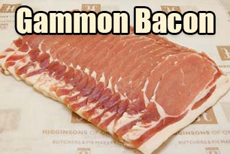 What is Gammon bacon? or is Gammon Ham?