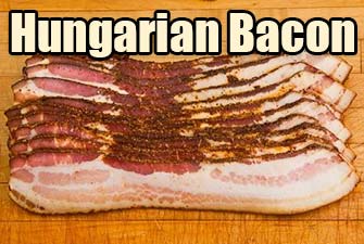 Gypsy Bacon or Hungarian Smoked Bacon
